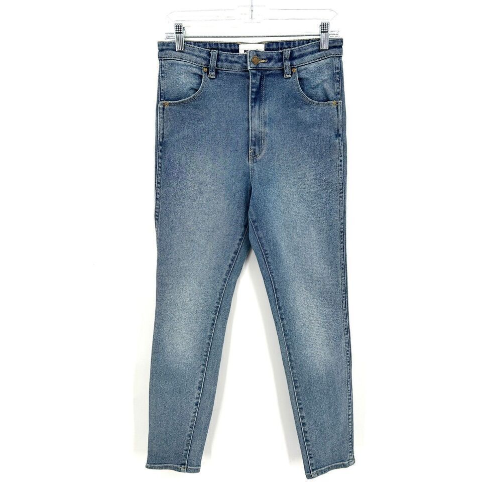 ROLLA'S East Coast Ankle High Rise Super Skinny Denim Blue Jeans Cotton Size 30
